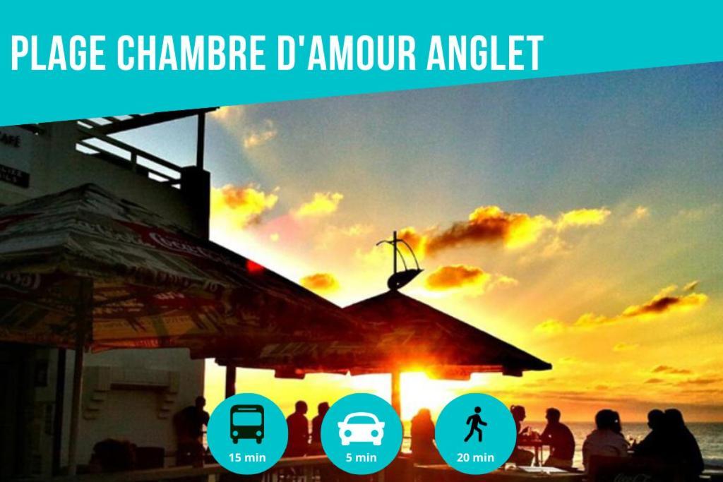 Confort-Appartement Le Maia Anglet Exteriér fotografie